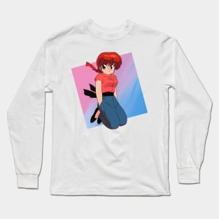 Ranma ½ Original Animation Colour Version Long Sleeve T-Shirt